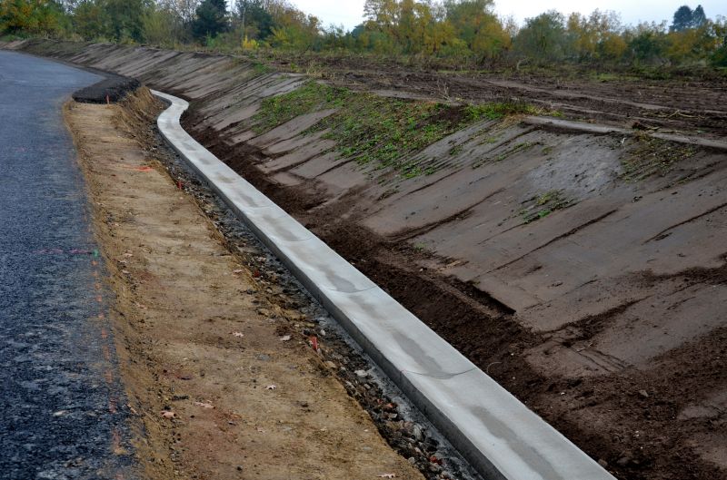 Slope Grading for Drainage
